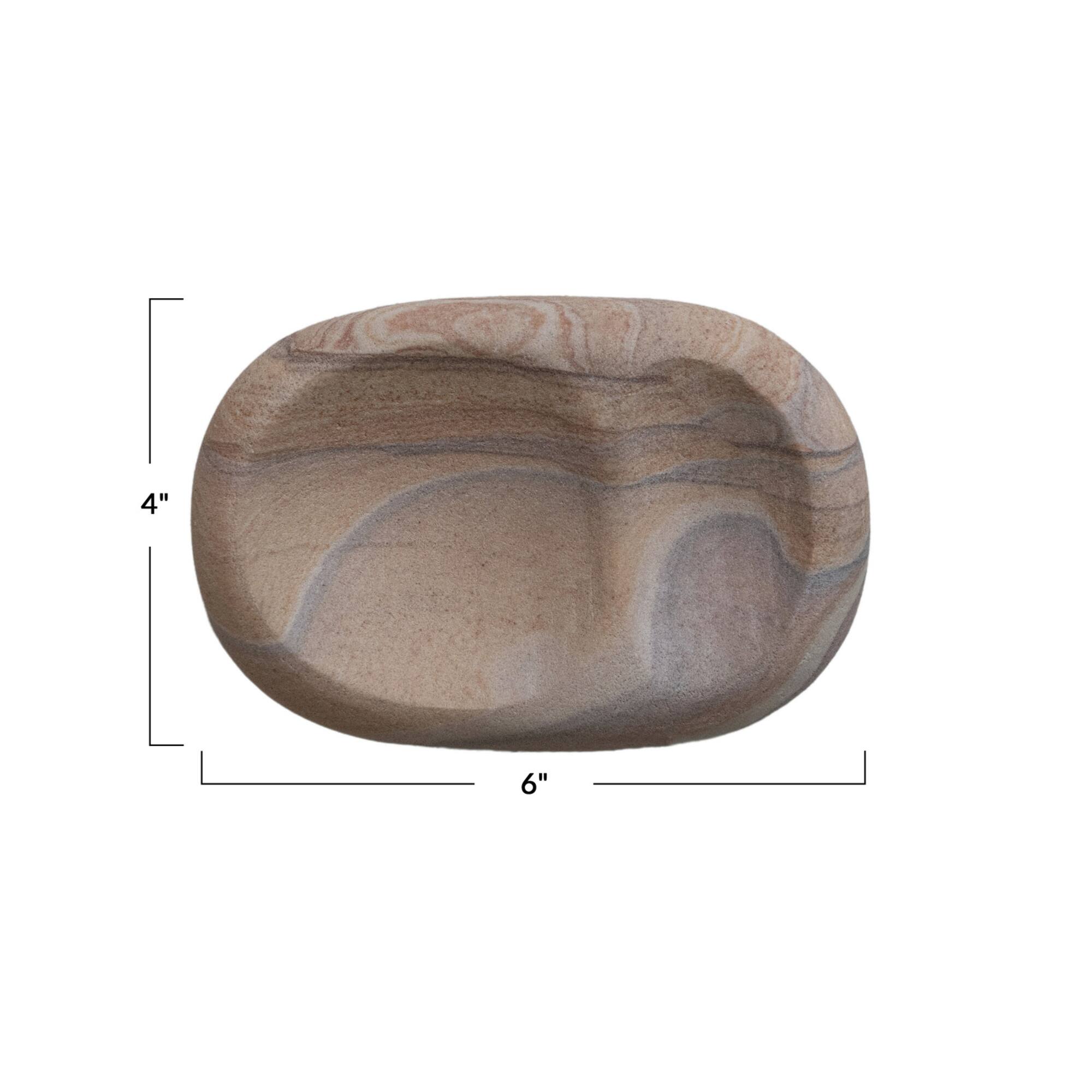 Hello Honey® 6" Earthy Sandstone Dish